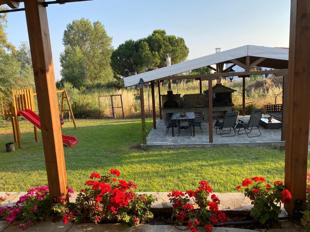 White Sand Villa Koviou Beach Nikiti Sithonia Exterior photo
